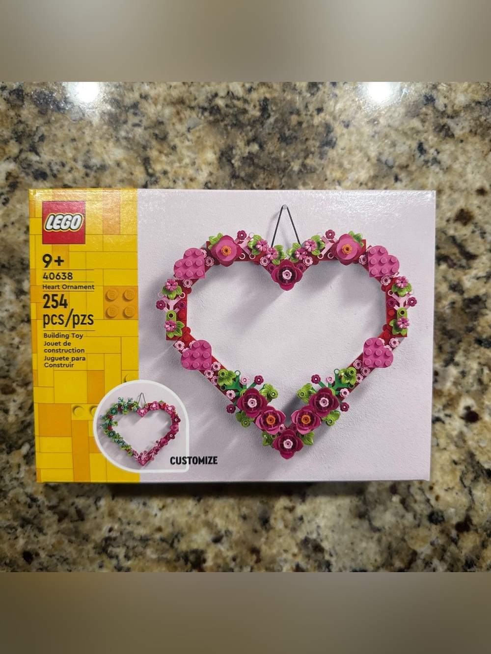 LEGO 40638 Heart Ornament Flower